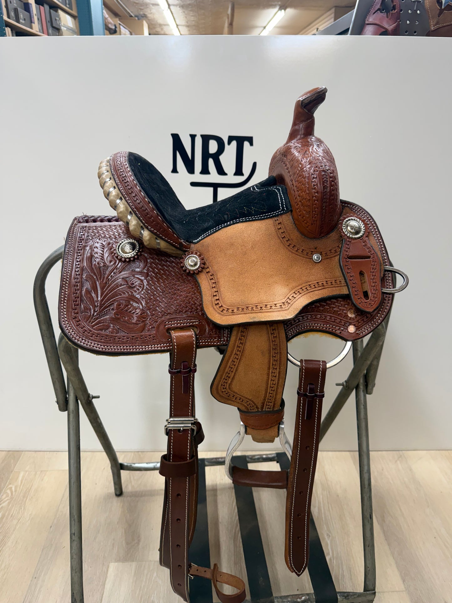 Corriente Kids Barrel Saddle